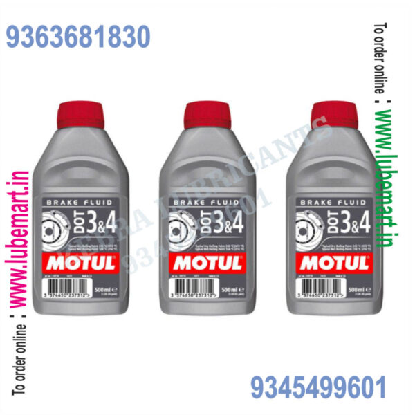 MOTUL DOT 3 & 4 BRAKE FLUID 0.5LITRE 3