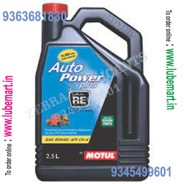 MOTUL AUTO POWER PLUS 15W-40 2.5LITRE 1