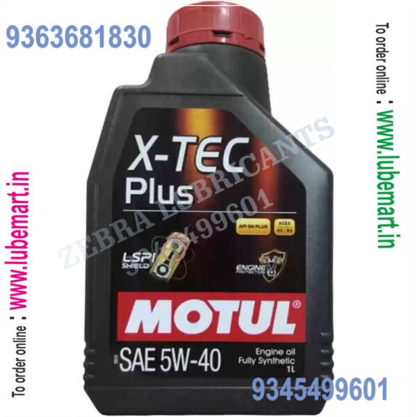 MOTUL X-TEC PLUS 5W-40 1LITRE 1