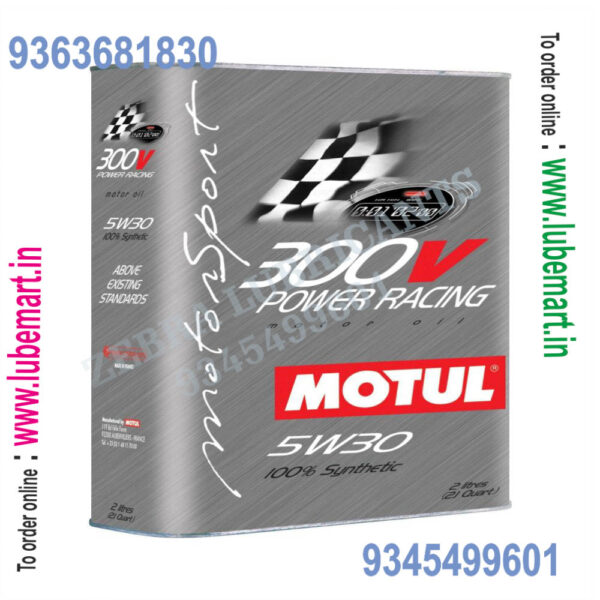 MOTUL 300V POWER 5W-30 (10X2L) 2LITRE 3