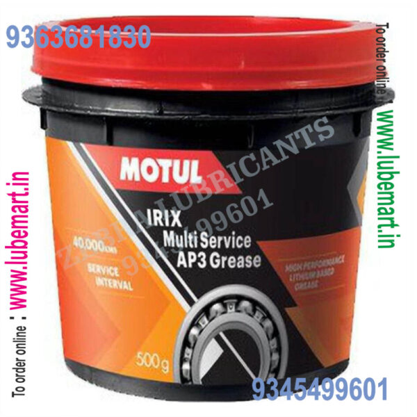 MOTUL IRIX MULTI SERVICE AP3 GREASE 0.5KILOGRAM 1