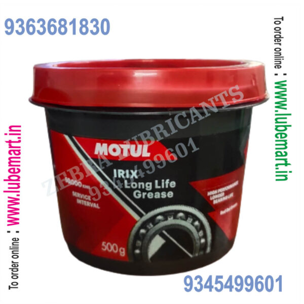 MOTUL IRIX LONG LIFE GREASE RED GEL 0.5KILOGRAM 1
