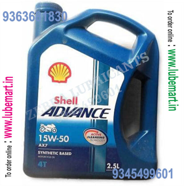 SHELL ADVANCE AX7 15W502.5LITRE 1
