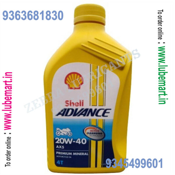 SHELL ADVANCE AX5 20W40 1LITRE 2