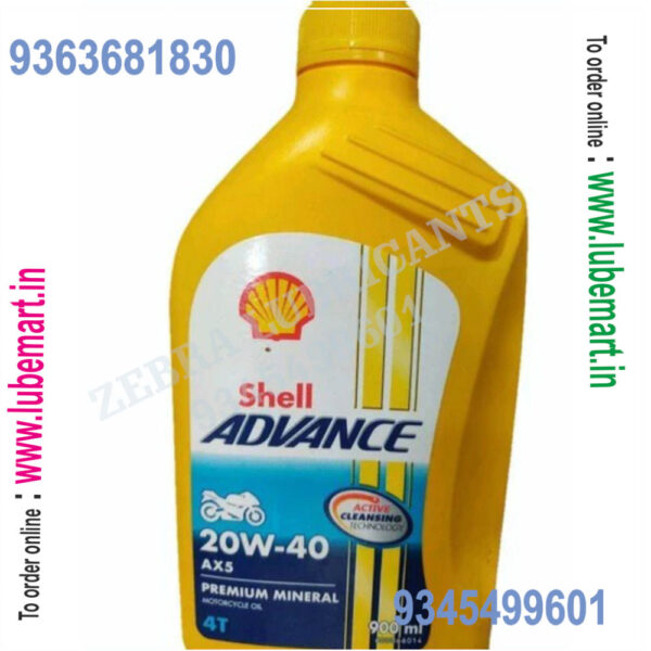 SHELL ADVANCE AX5 20W40 900 MILLILITRE 3