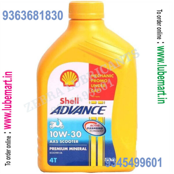SHELL ADVANCE AX5 SCOOTER 10W30 800MILLILITRE 3