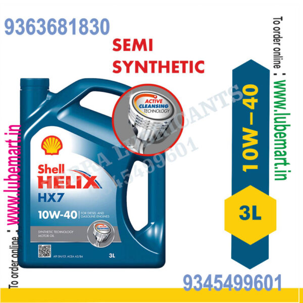 SHELL HELIX HX7 10W40 3LITRE 1