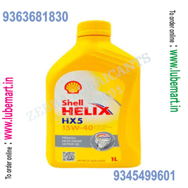 SHELL HELIX HX5 DIESEL 15W40 1LITRE 2