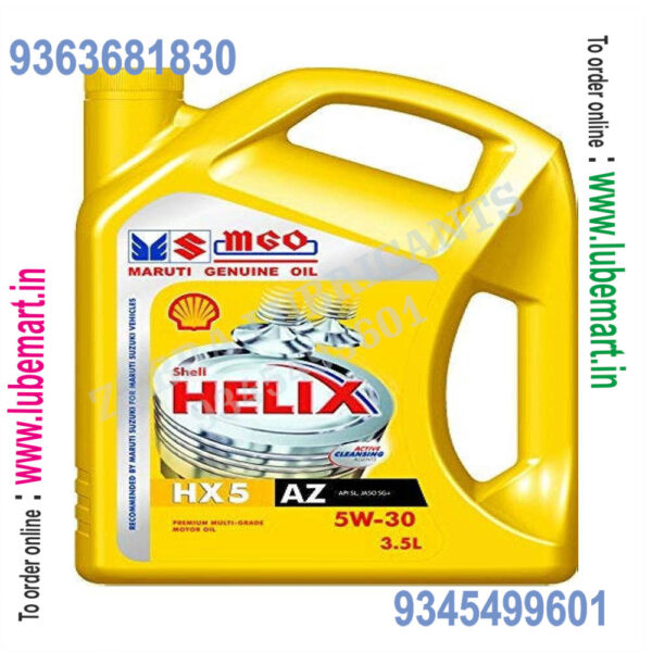 shell Helix HX5 15W40 3.5litre 2