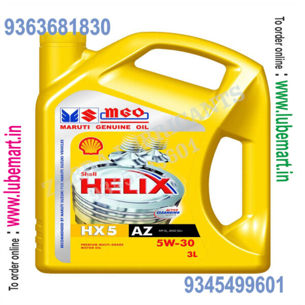 SHELL HELIX HX5 15W40 3LITRE 3