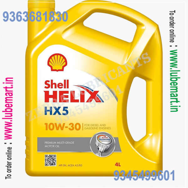 SHELL HELIX HX5 10W30 4LITRE 1