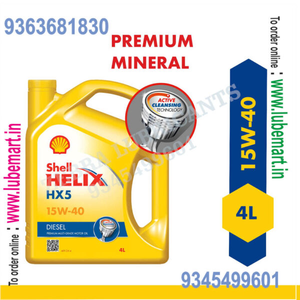 SHELL HELIX HX5 10W30 4LITRE 2