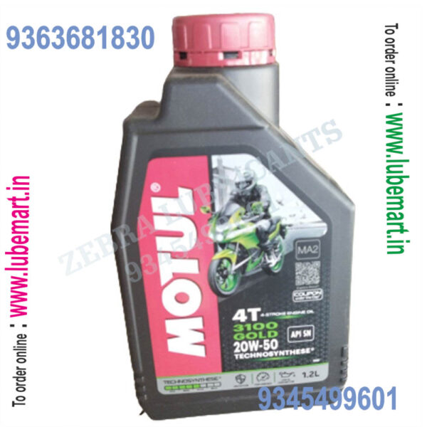 MOTUL 3100 4T GOLD 20W-50 1.2LITRE 1