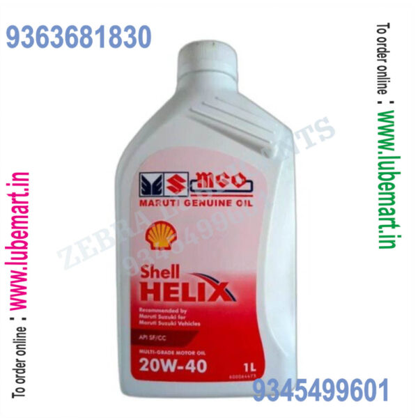 SHELL MARUTI GENUINE OIL2 20W40 1LITRE 1