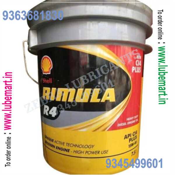 SHELL RIMULA R4 15W40 7.5LITRE 3