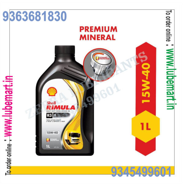 SHELL RIMULA R3X 15W40 1LITRE 1