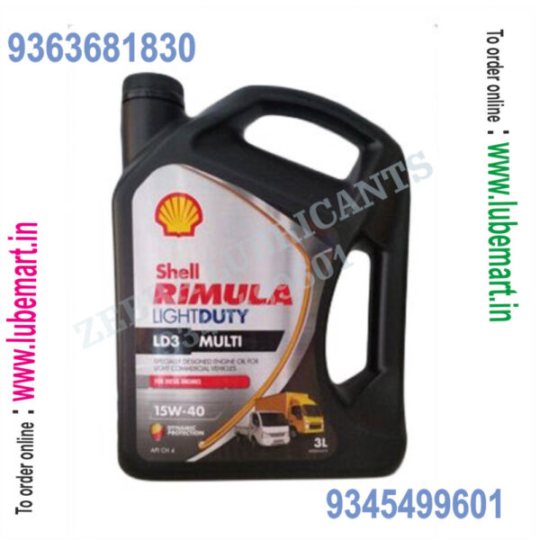 SHELL RIMULA LD 3 MULTI 15W40 3LITRE.2