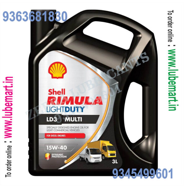 SHELL RIMULA LD 3 MULTI 15W40 3LITRE.3