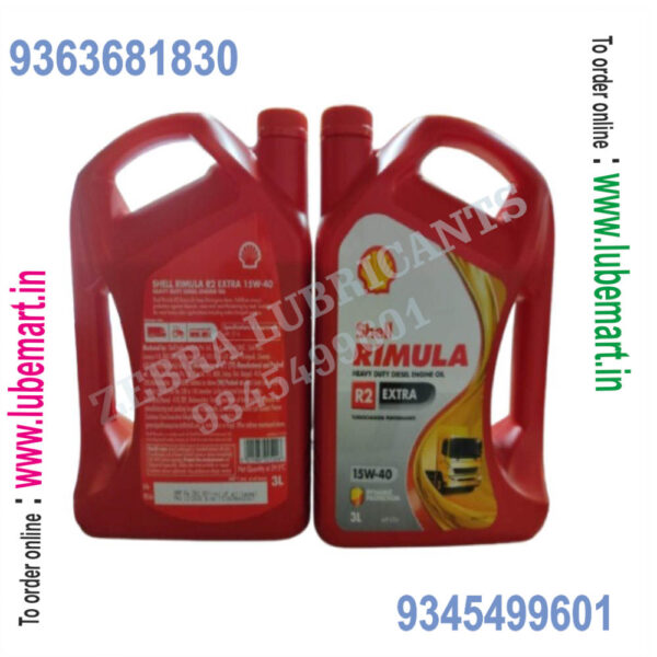 SHELL RIMULA R2 EXTRA 15W40 3LITRE 3