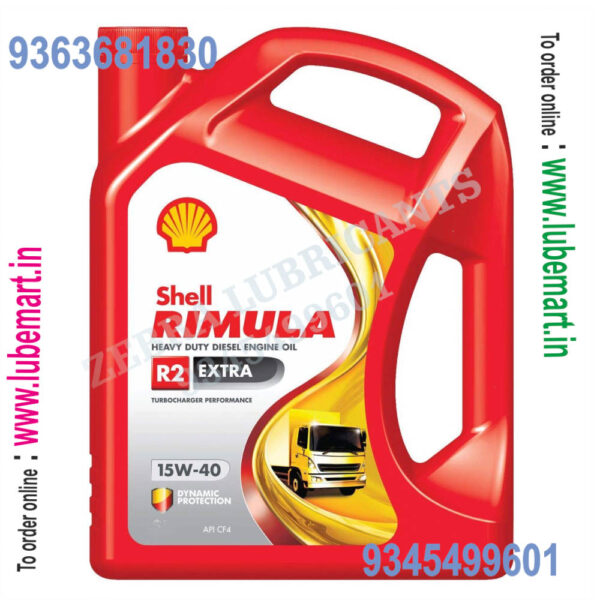 SHELL RIMULA R2 EXTRA 15W40 5LITRE 1