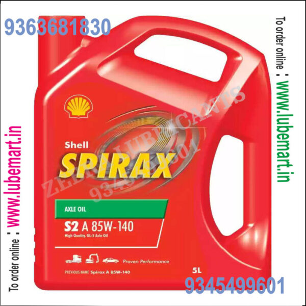 SHELL SPIRAX S2 G 140 140 5LITRE 1