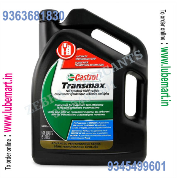 Castrol TRANSMAX ATF DEX MERC 5 litre 2