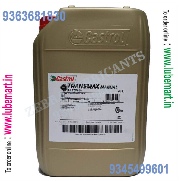 Castrol TRANSMAX MANUAL PLUS 80W-90 20 litre 4
