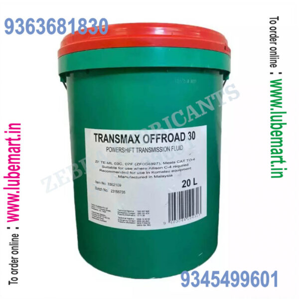 Castrol TRANSMAX OFF ROAD 30 20 litre 1