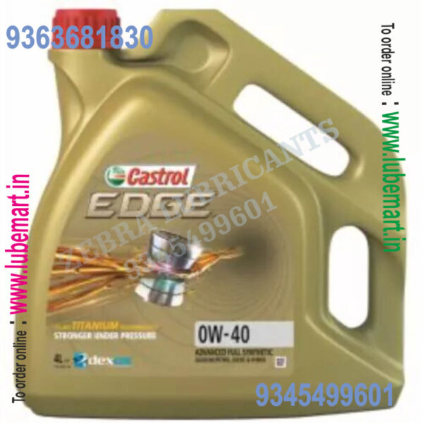 Castrol EDGE 0W-40 4litre 1