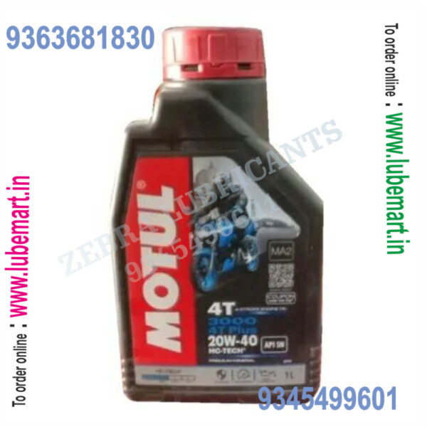 MOTUL RUN 4T 20W-40 1LITRE 3