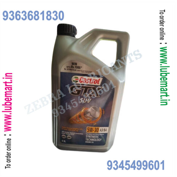 Castrol GTX SUV 5W-30 4.5litre 2