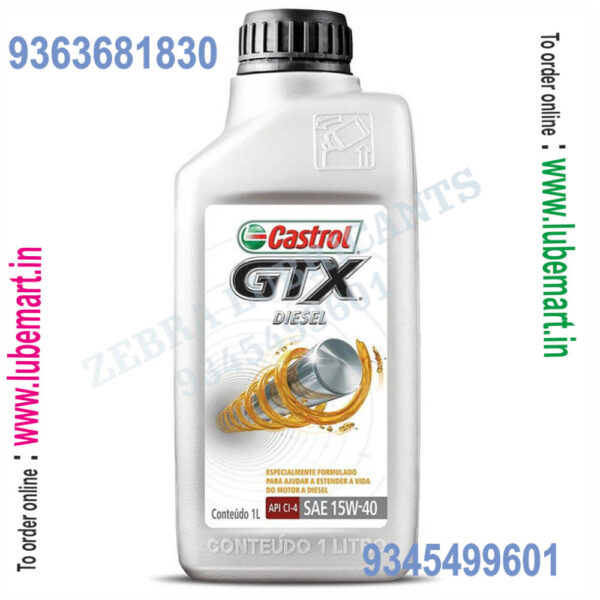 Castrol GTX DIESEL 15W-40 CI4+ 1 litre 2