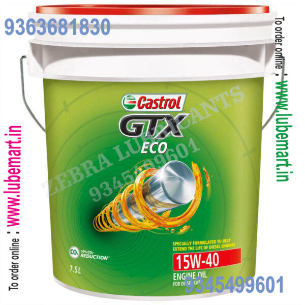 Castrol GTX DIESEL 15W-40 CI4+ 7.5litre 2