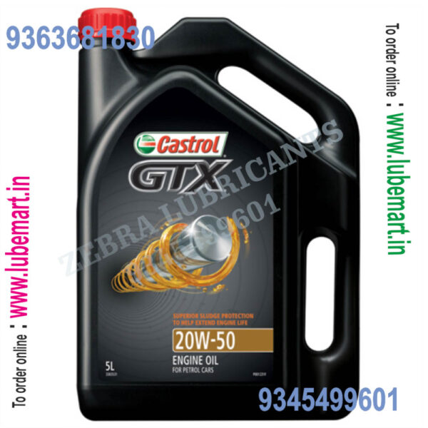 Castrol GTX 20W-50 5litre 2