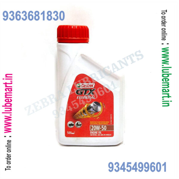 Castrol GTX 20W-50 500 millilitre 1