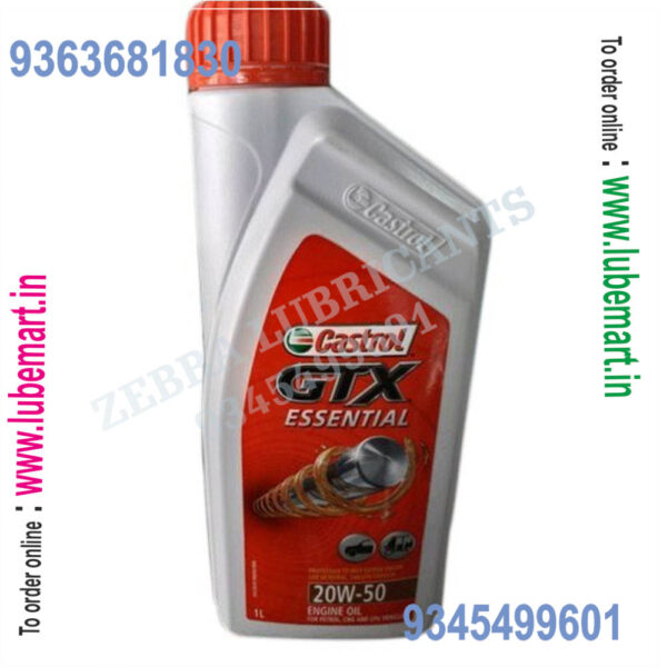 Castrol GTX ESSENTIAL 20W-50 1litre 2