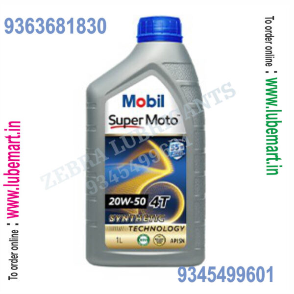 MOBIL SUPER MOTO 20 W-50 API SN 20 1 litre 2