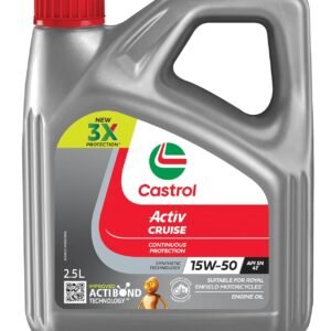 CASTROL ACTIV CRUISE 15W-50 – 2.5L