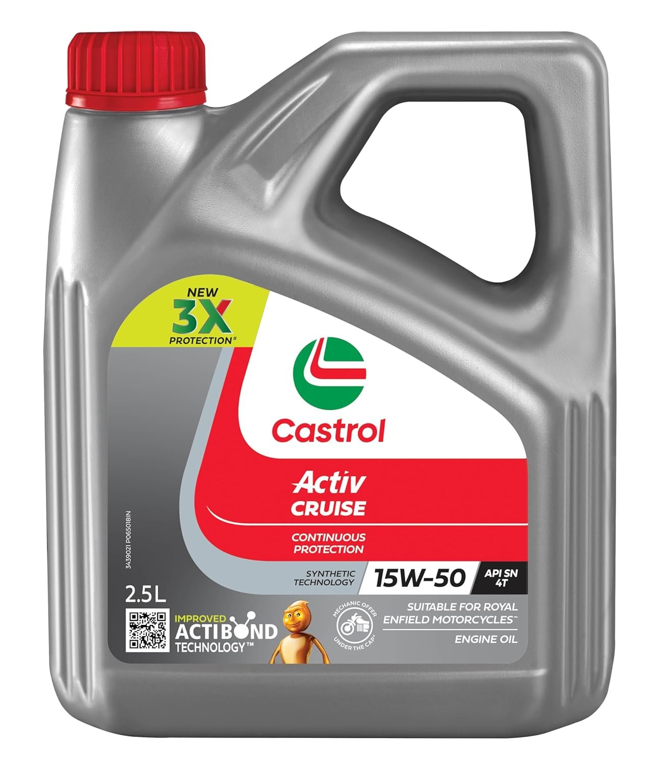 CASTROL ACTIV CRUISE 15W-50 - 2.5L - Image 2