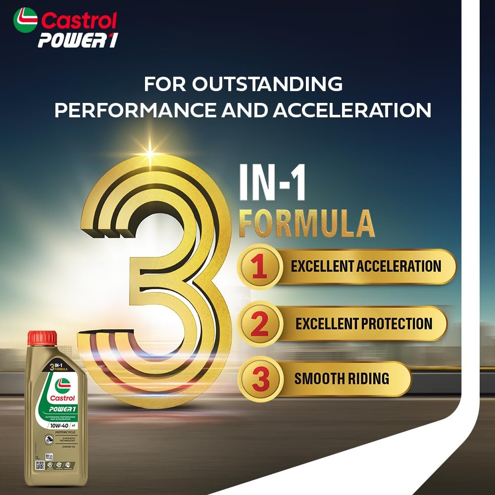 CASTROL POWER1 ULTIMATE(10W-40) - 1L - Image 3