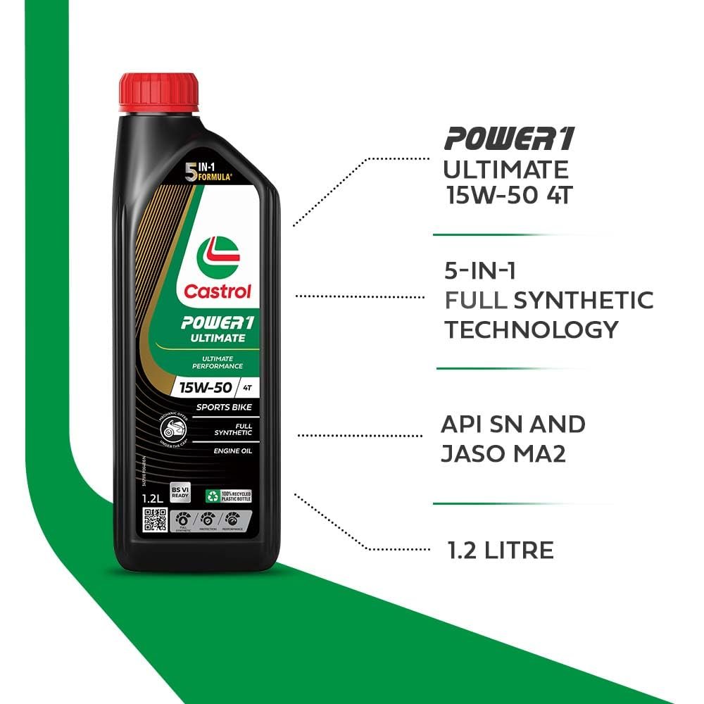 CASTROL POWER1 ULTIMATE(15W-50) - 1.2L - Image 4
