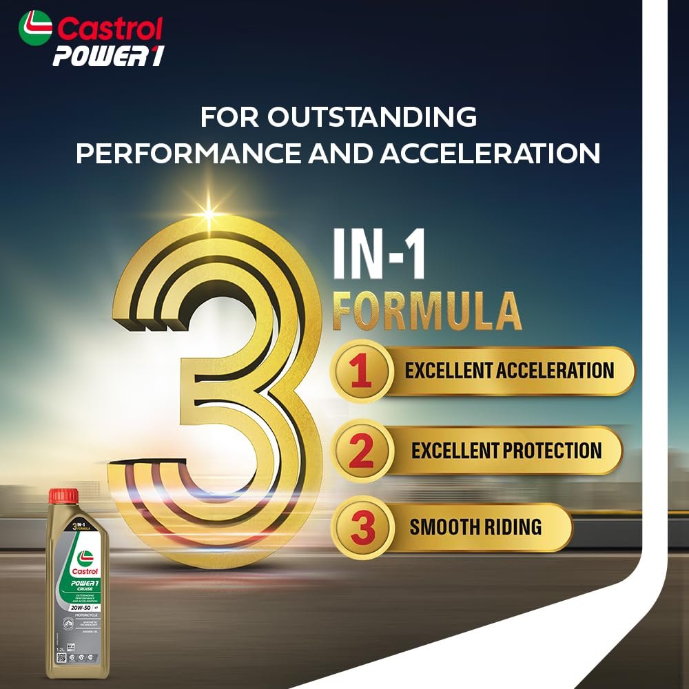 CASTROL POWER1 ULTIMATE(20W-50) - 1.2L - Image 3
