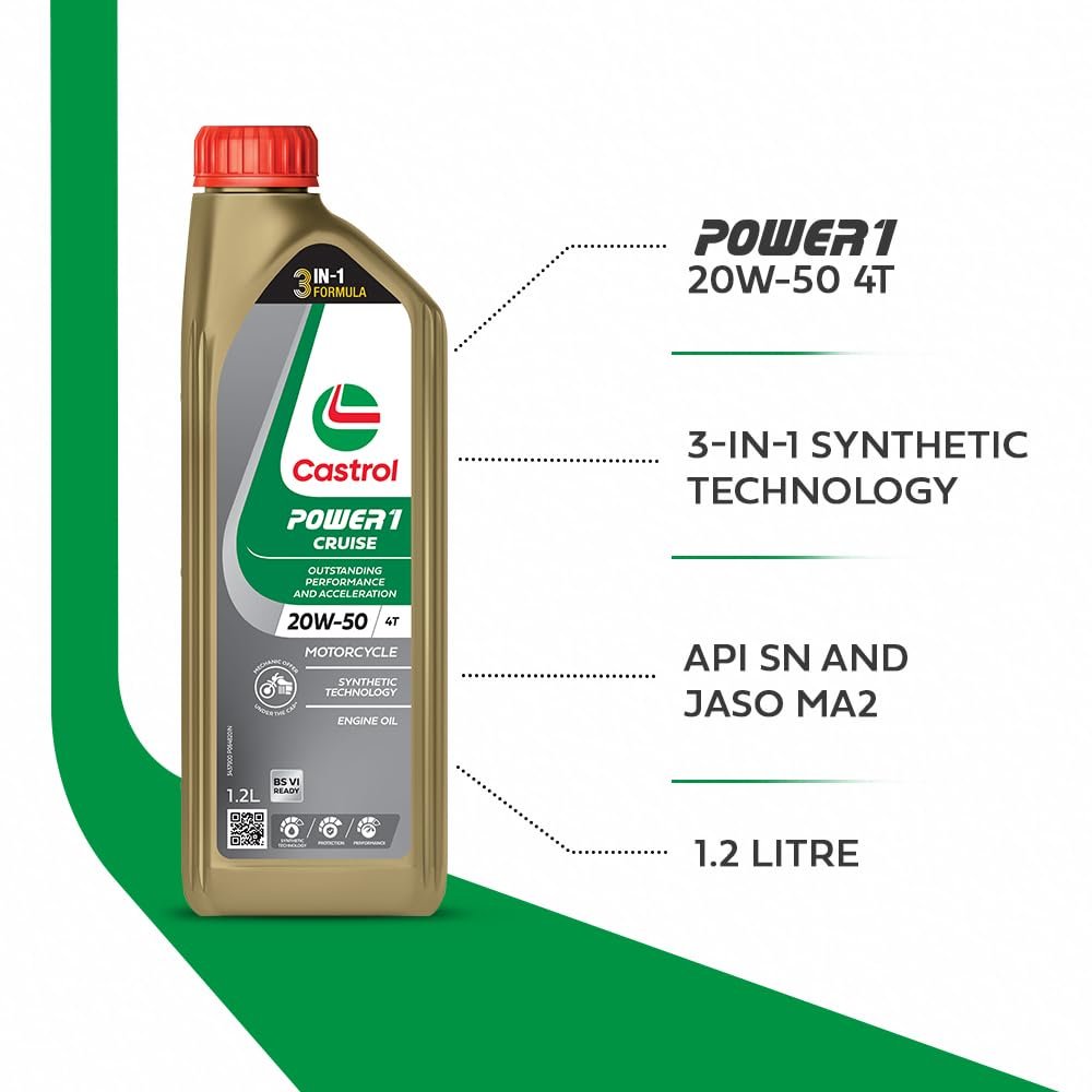 CASTROL POWER1 ULTIMATE(20W-50) - 1.2L - Image 4