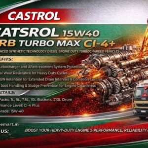 CASTROL CRB TURBO MAX 15W40-CK4