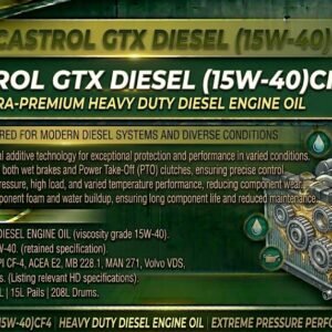 CASTROL GTX DIESEL (15W-40)CI4+